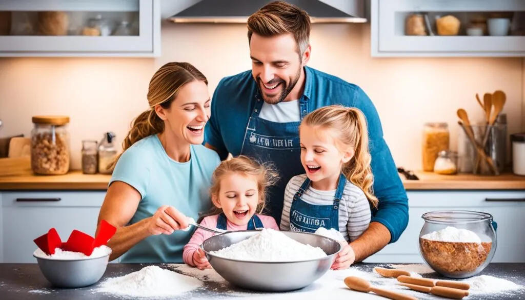 family baking