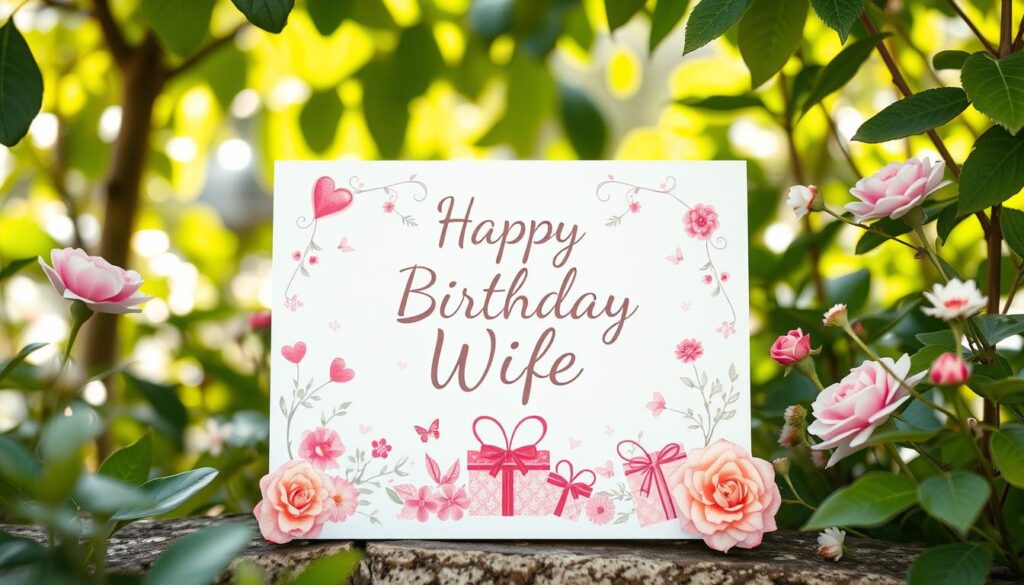 Wife birthday cards